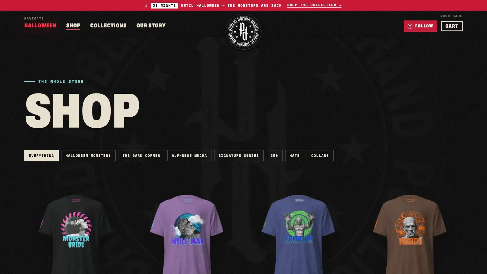 The Public Domain Brand shop, filtered by collection