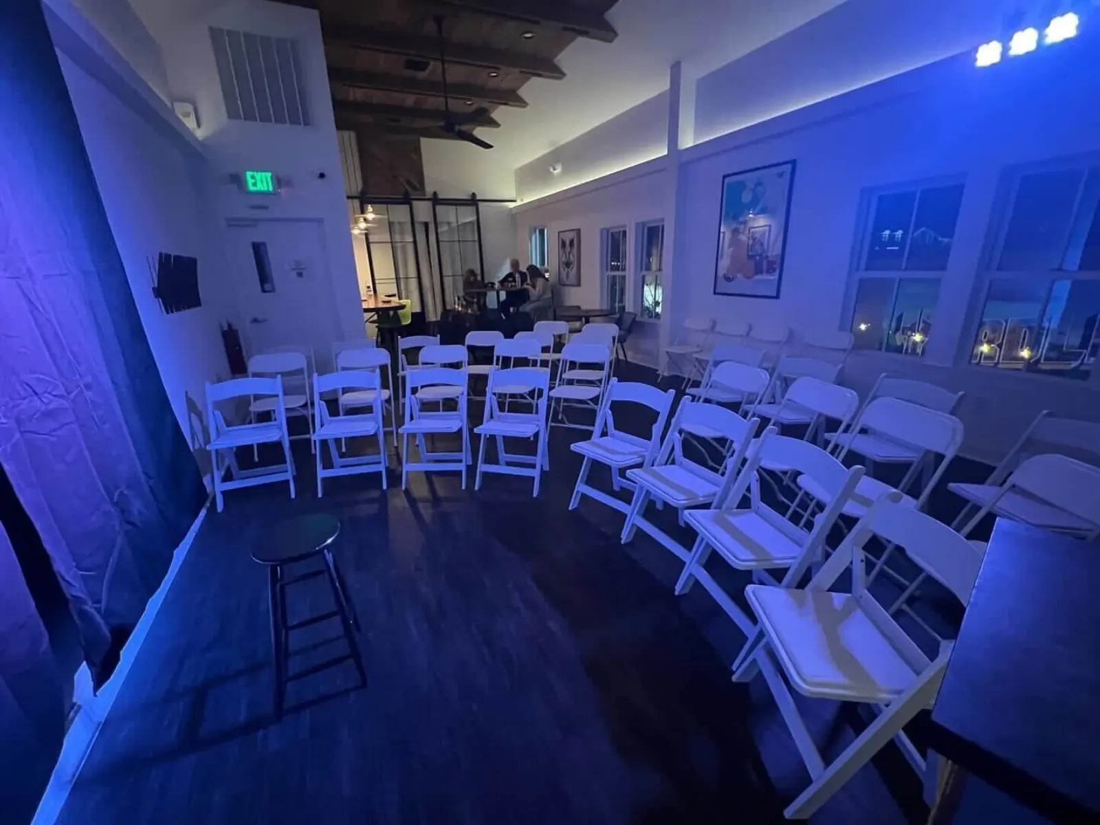 Peak Party Rentals event setup in action