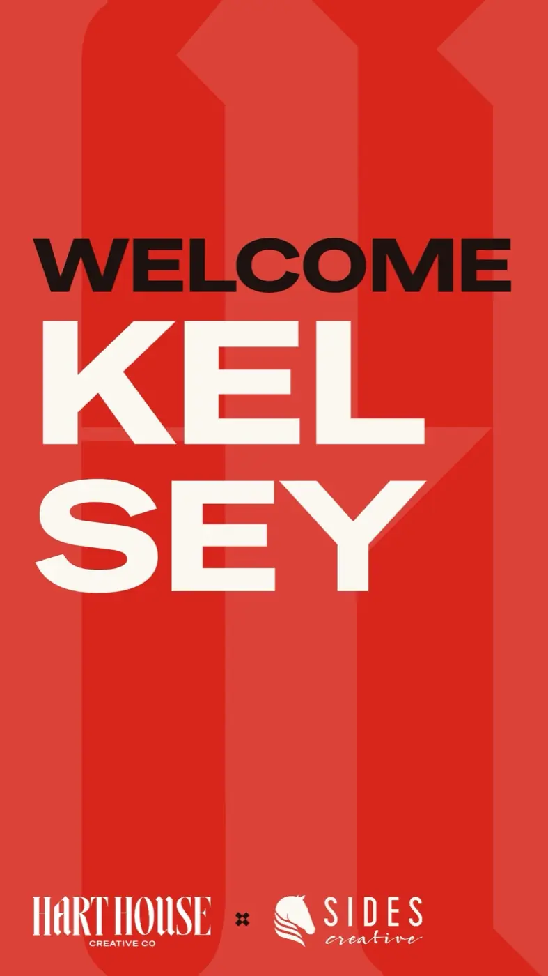 Welcome Kelsey portrait screen