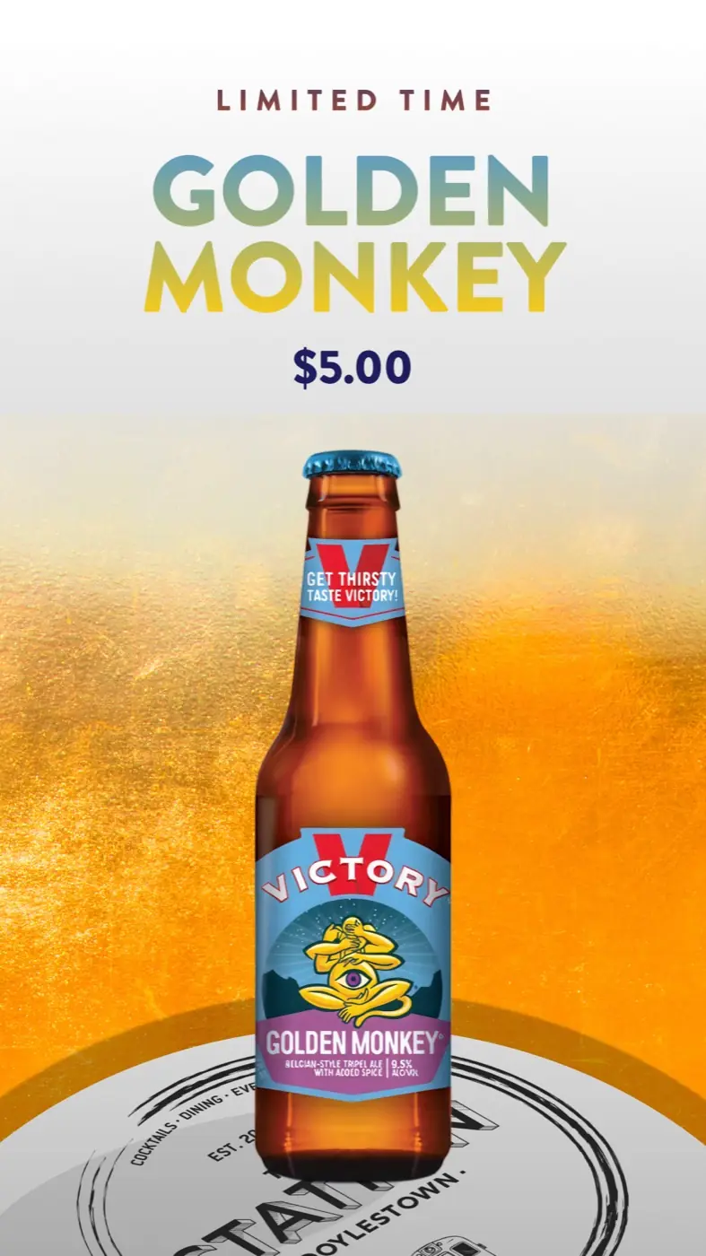 The Station Golden Monkey feature screen