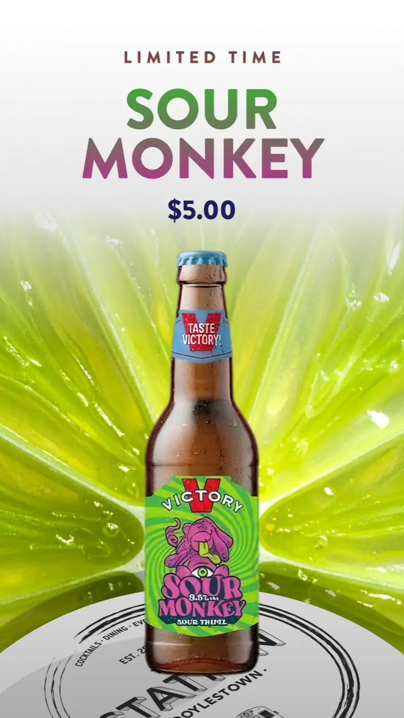 The Station Sour Monkey feature screen