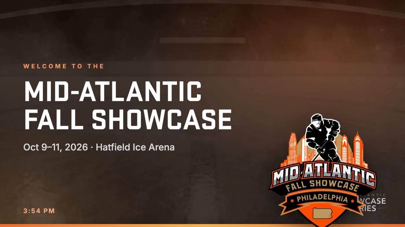 Mid-Atlantic Fall Showcase welcome screen